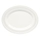 preview thumbnail 1 of 1, Lenox Tin Can Alley Oval Serving Platter White