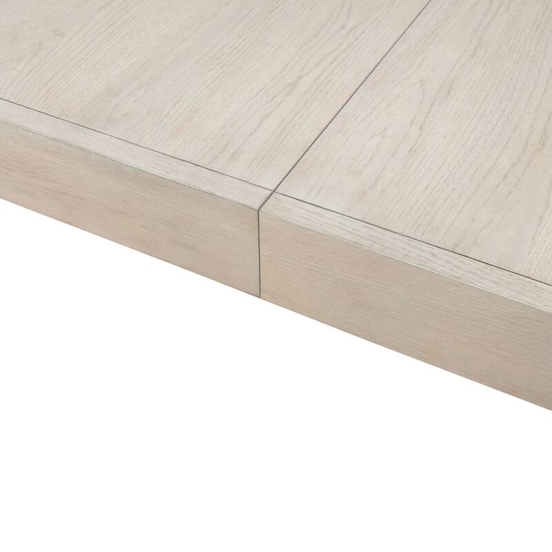 Liberty Furniture South Bend Rectangular Leg Table with Upholstered Side Chairs - White, Brown