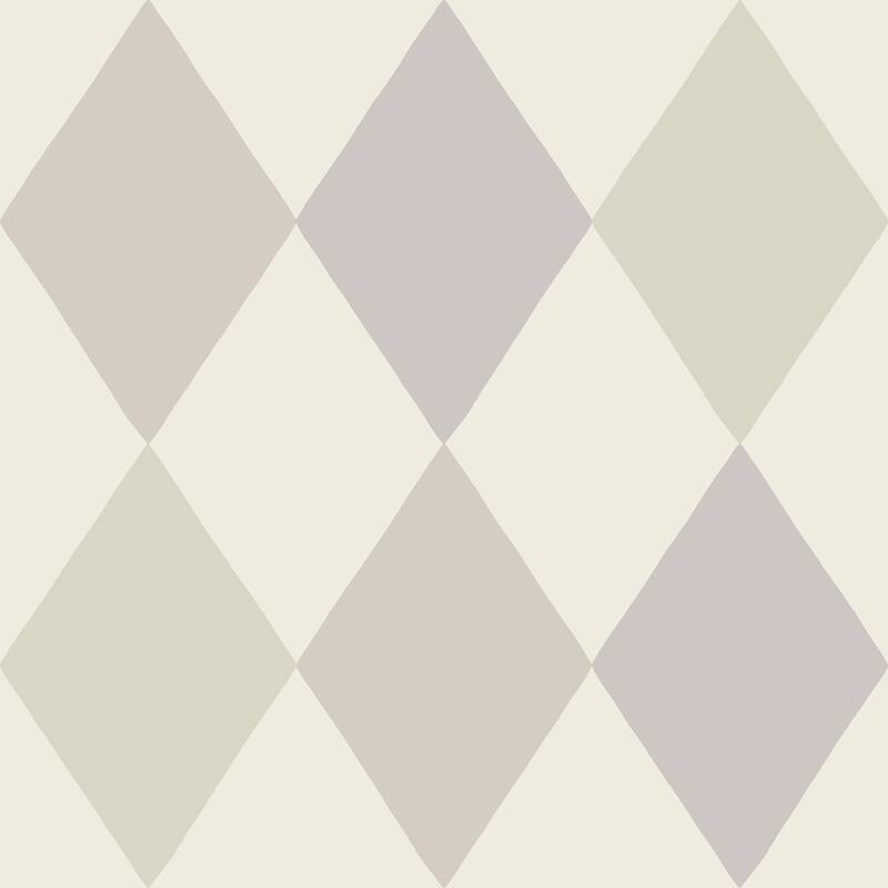 A-Street Prints Kalas Lavender Diamond Wallpaper