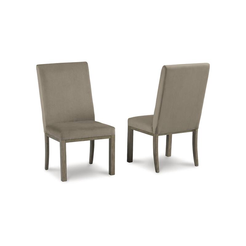 Signature Design by Ashley Chrestner Gray 5-Piece Dining Package