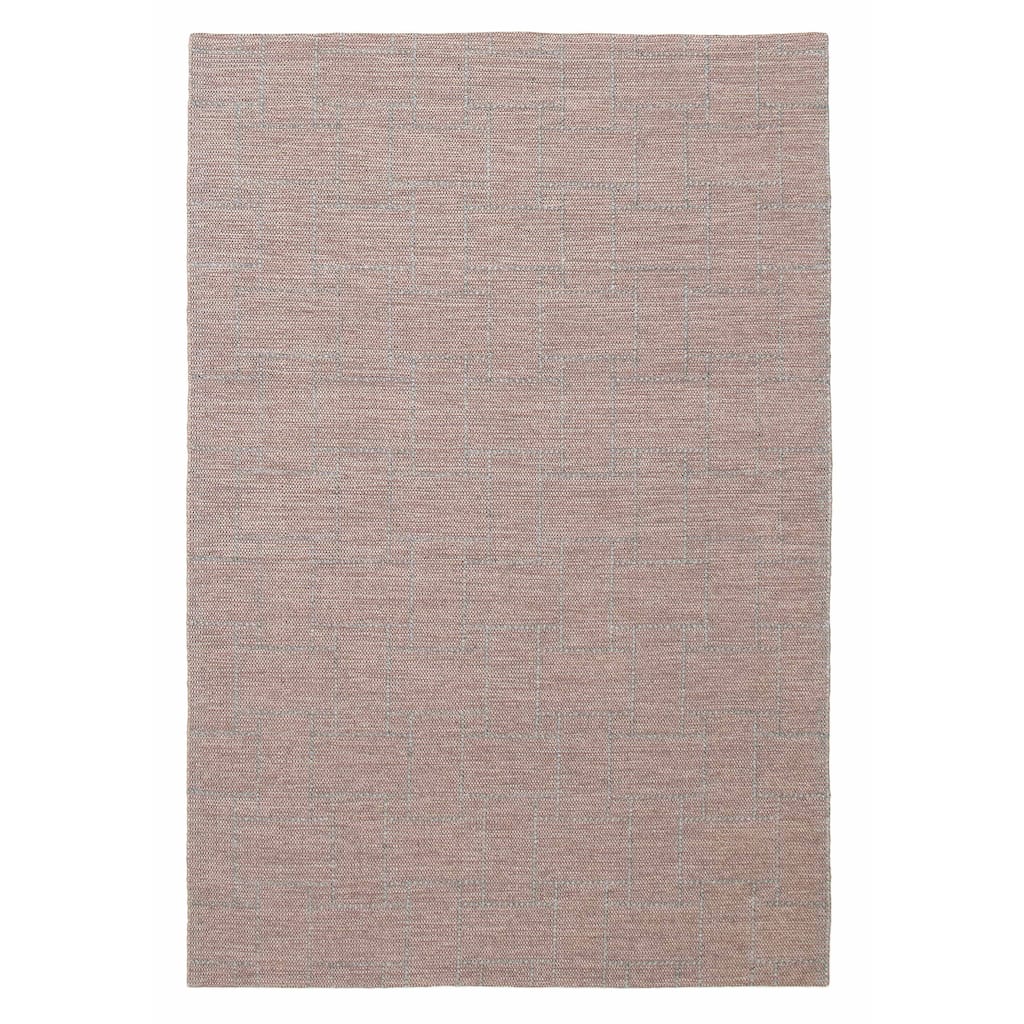 ECARPETGALLERY Braid weave Sienna Taupe Wool Rug - 6'0 x 9'0