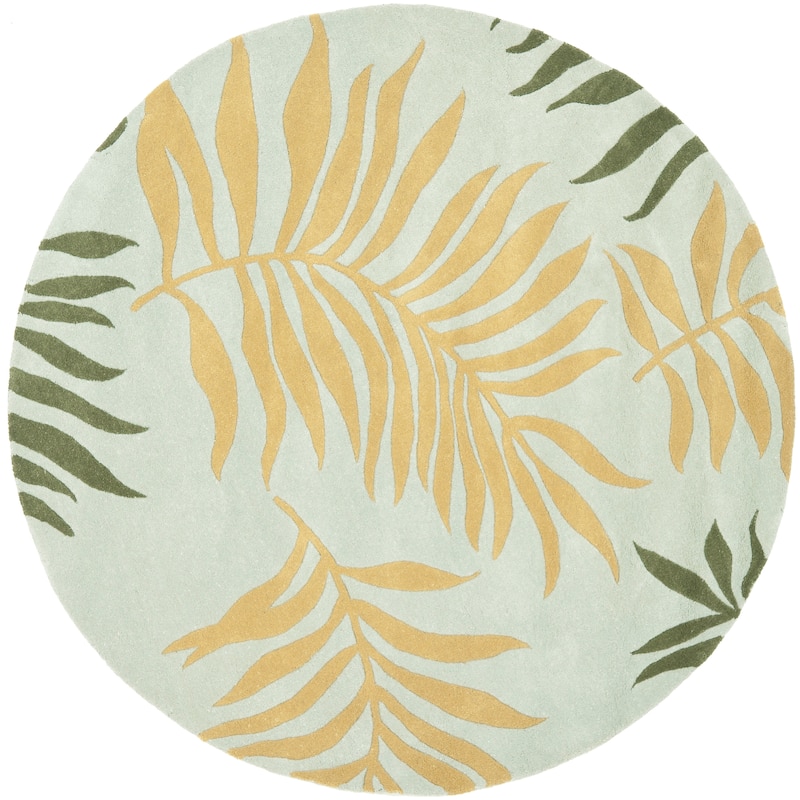 SAFAVIEH Handmade Soho Carley Ferns N.Z. Wool Rug