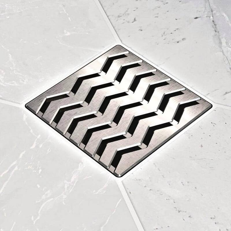 Ebbe America E4816-BN TREND - Brushed Nickel - Unique Drain Cover - Brushed Nickel