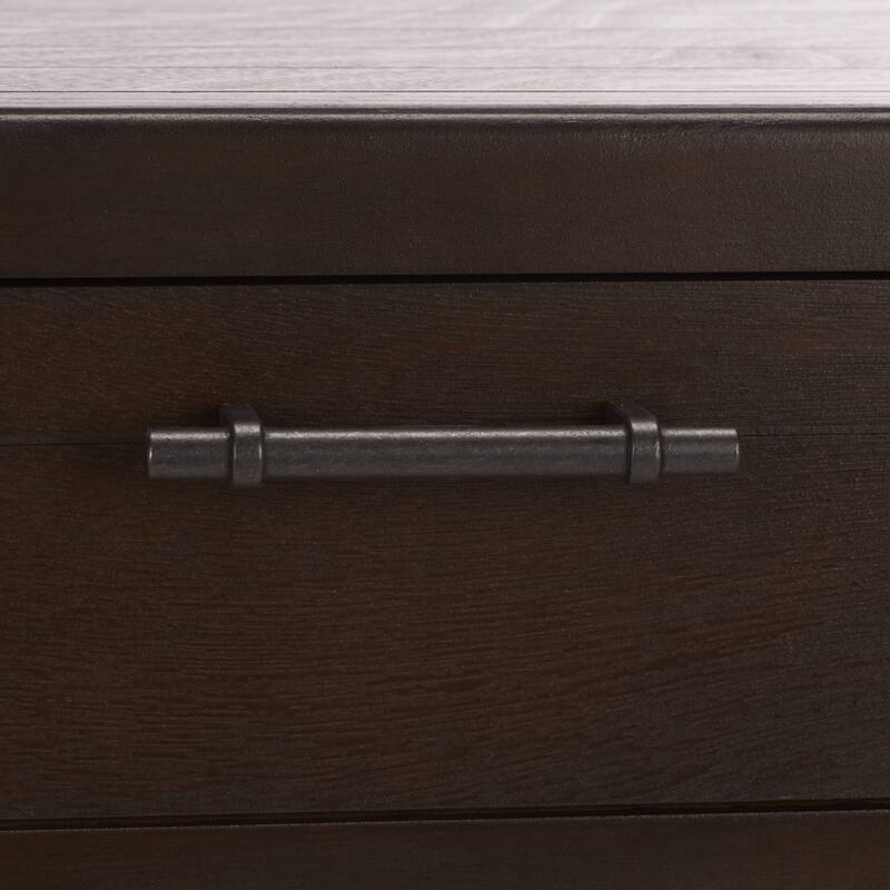 SAFAVIEH Zennure White Washed Grey Writing Desk