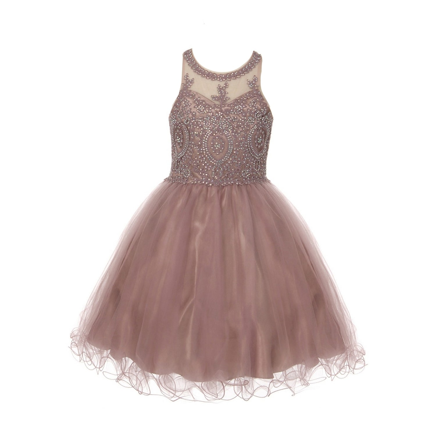 beaded occasion dress