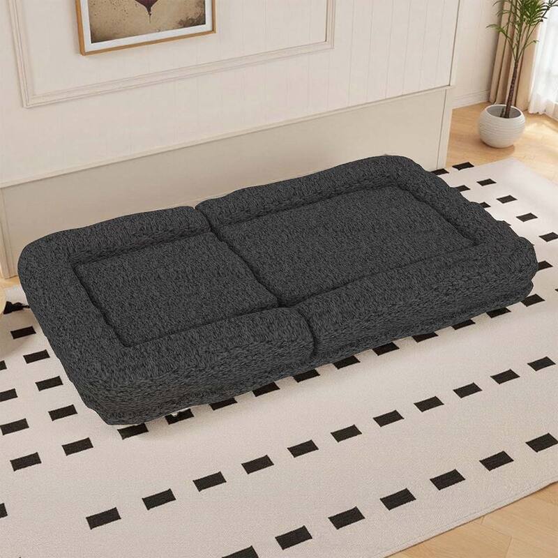 Sleek Modern Design Folding Sofa Chair with 5 Adjustable Positions for Gaming,Meditation,and Relaxation