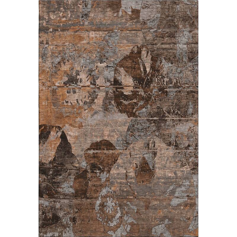 Premium Washable Super Soft Solid Abstract Mayfield Rug
