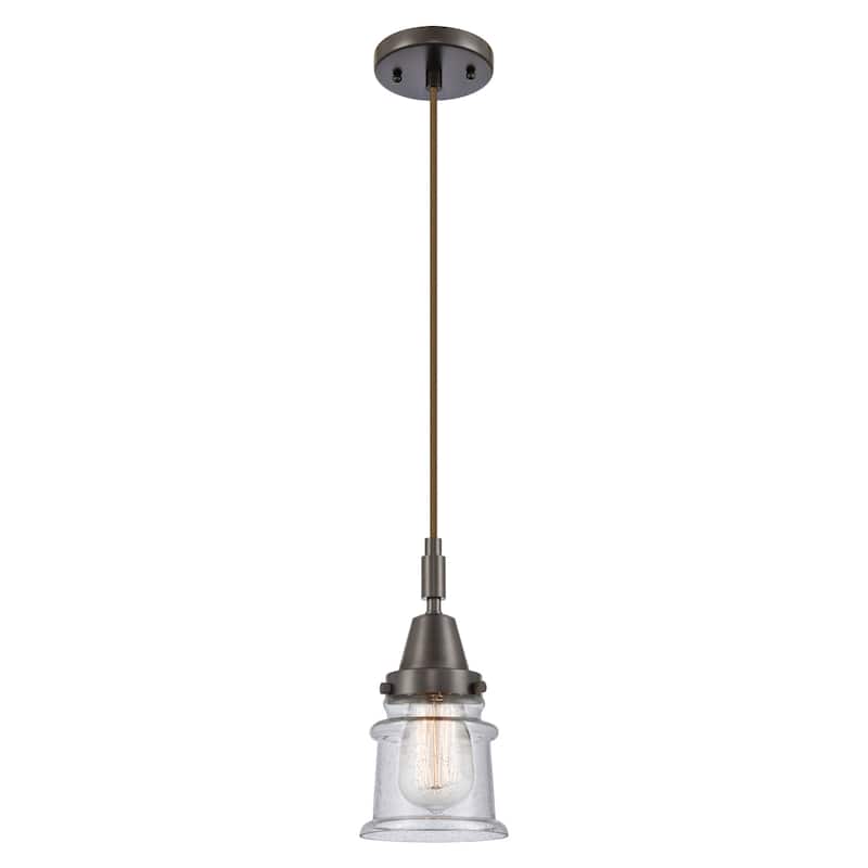 Innovations Lighting 447-1P-G184S Canton 5" Wide Mini Pendant with