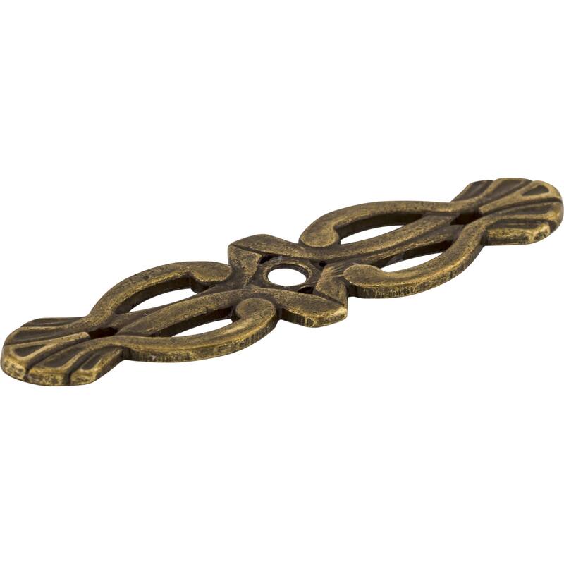 Top Knobs Newton 3-3/16 Inch Pull Backplate from the Tuscany Series