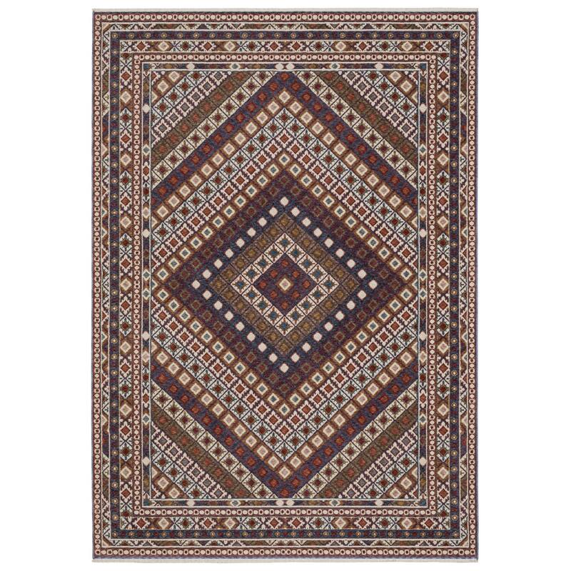 HomeRootsDiamond Bohemian Runner Area Rug
