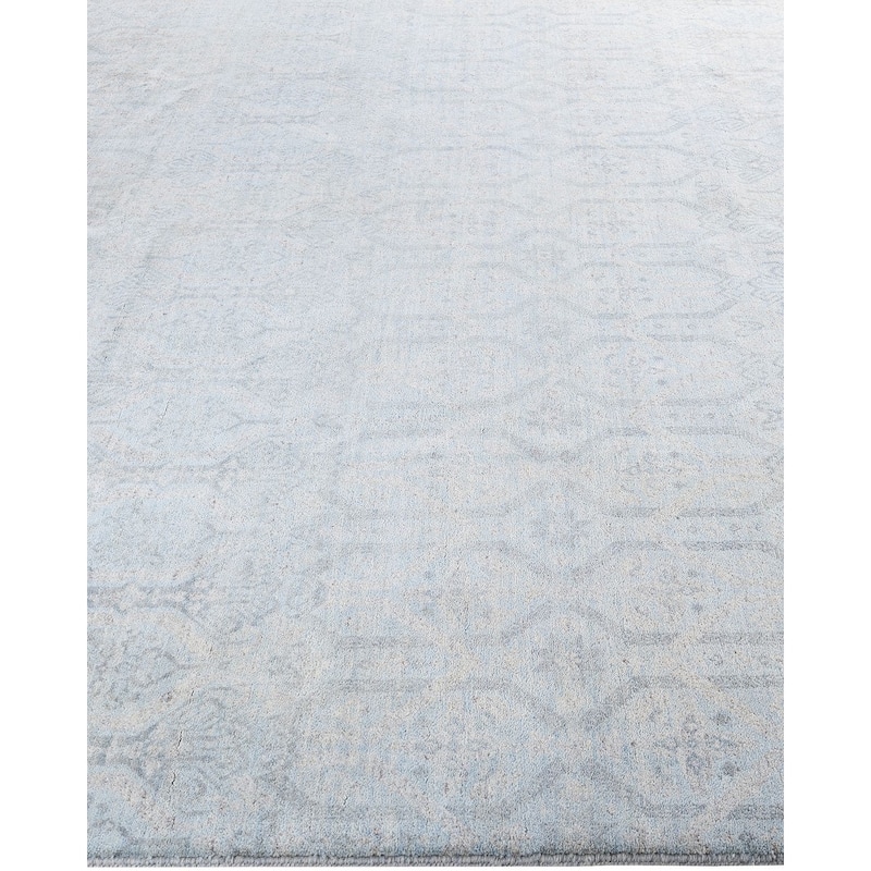 Ikat One-of-a-Kind Hand-Knotted Area Rug, Beige - 8' 3" x 10' 3"