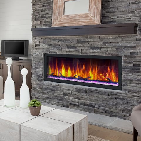 Dynasty Cascade 52 in. Smart Control Electric Fireplaces -BTX52 - 52.5