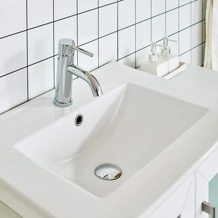 Vanity Art 72 in. Double Sink Bathroom Vanity with Top and Mirrors - 72 X 18.1 X 35.8