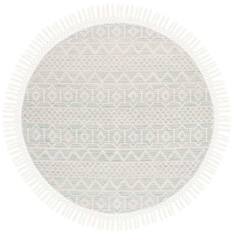 SAFAVIEH Handmade Natura Tobea Fringe Wool Rug