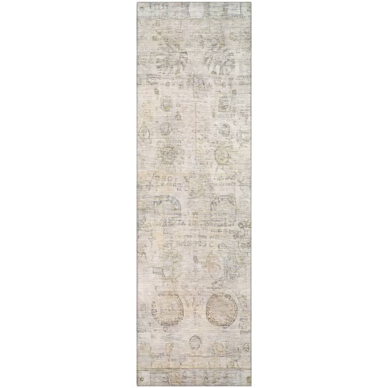 Premium Washable Super Soft Vintage Traditional Mayfield Rug