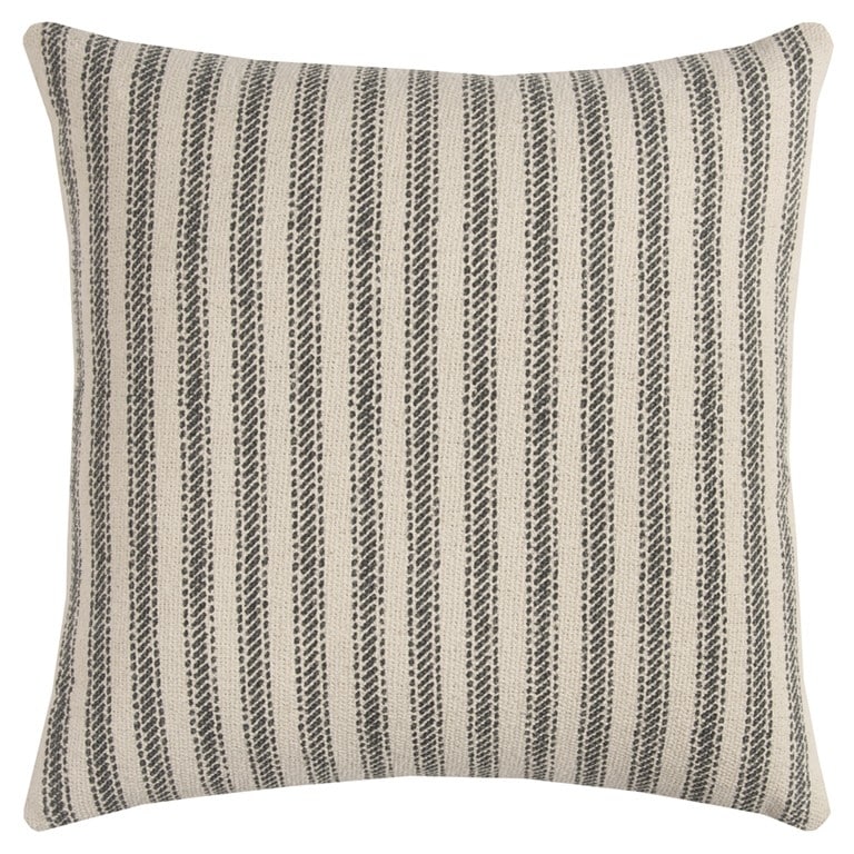 Red Natural Ticking Stripe Throw Pillow On Sale Bed Bath Beyond 36542643