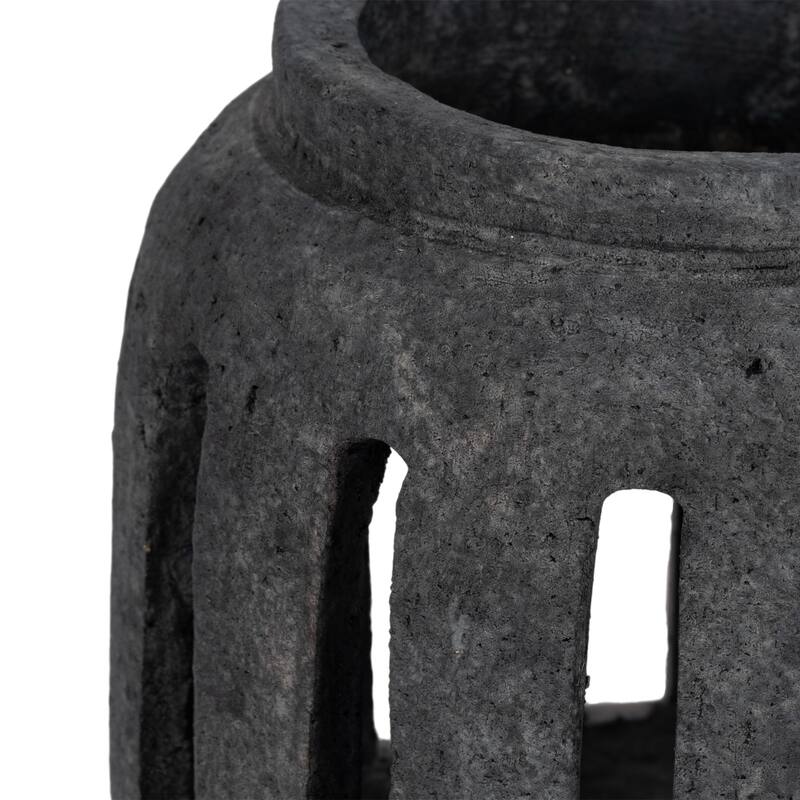 Modern Terracotta Lantern Hurricane Candle Holder