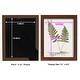 preview thumbnail 79 of 138, Nature Printed Ferns IX -Framed Print w/glass-Cherry Red