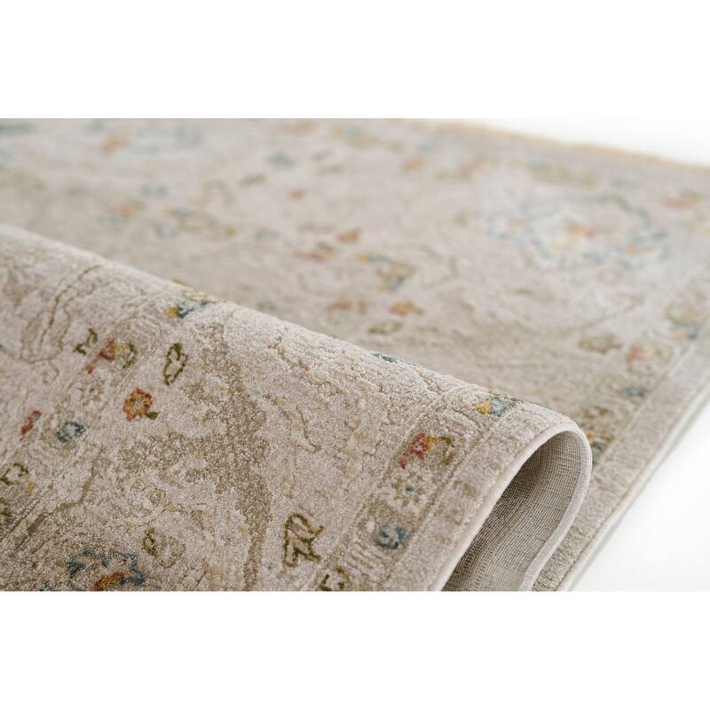 Momeni Morgan Traditional Floral Polyester Area Rug