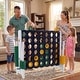 preview thumbnail 6 of 45, Costway Jumbo 4-to-Score 4 in A Row Board Game Set Outdoor Indoor Kids