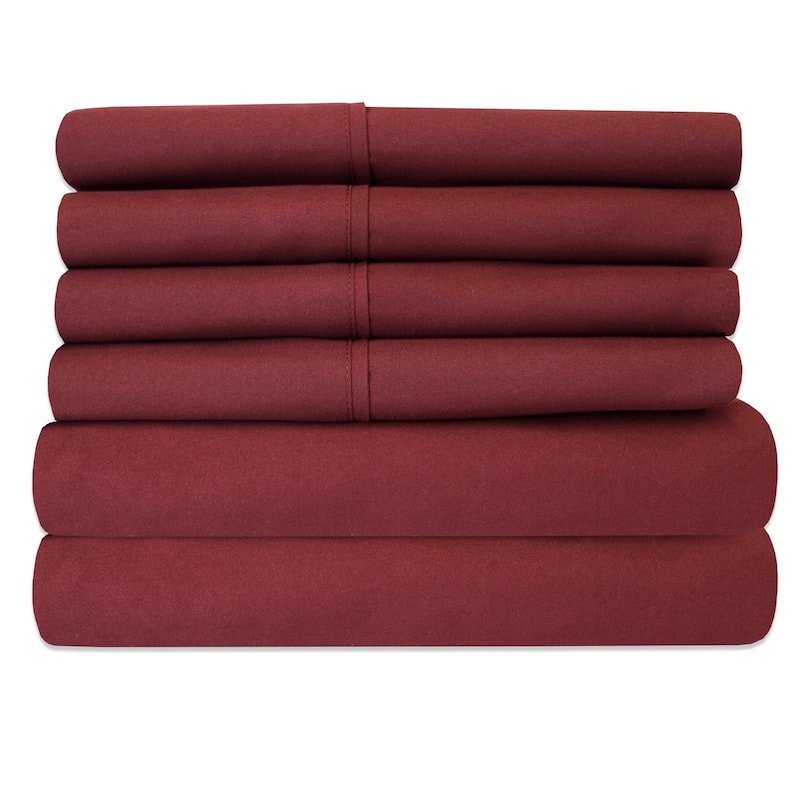 Luxurious Ultra-soft 6-pc. Bedsheet Set