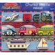 preview thumbnail 2 of 1, Melissa & Doug Vehicles Chunky Puzzle, 9" x 12", 9 Pieces - Multi
