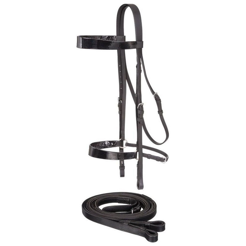 Tough 1 Bridle Saddle Seat Leather Colored Draft Horse 20-05602