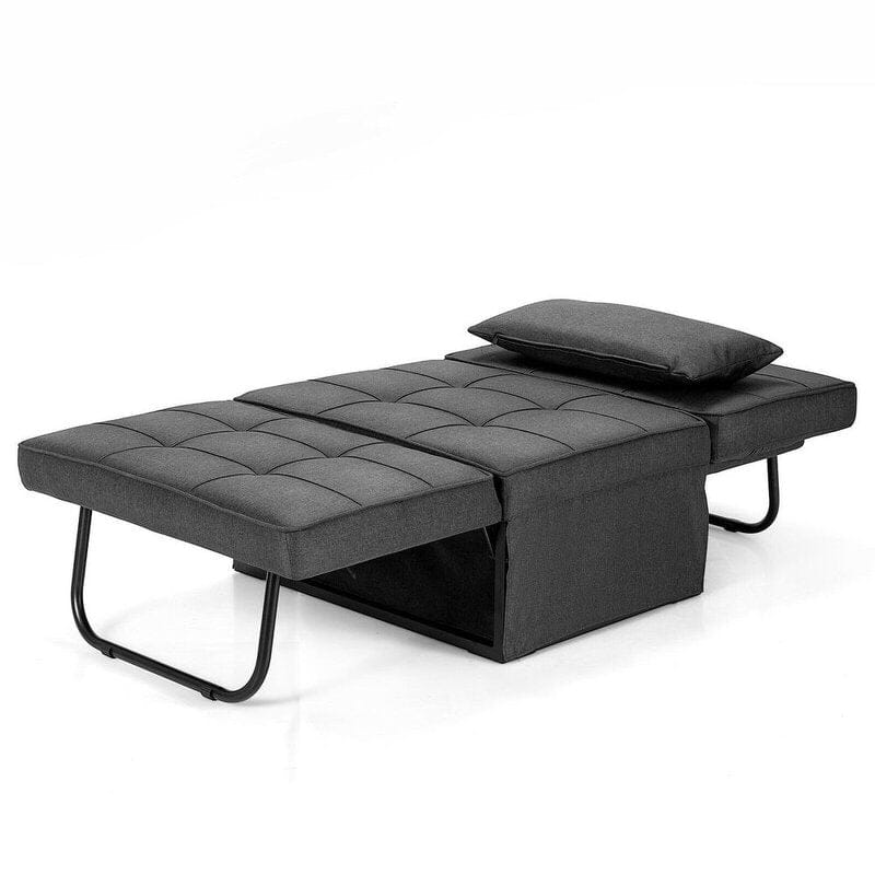 Zenova 4-1 Adjustable Sofa Sleep Chair with Ottoman, Sofa Bed ,Couch Bed