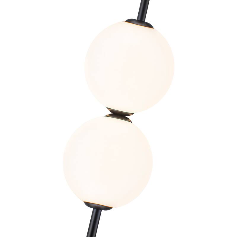 Dual Globe LED Pendant Light Dimmable Modern Hanging Fixture