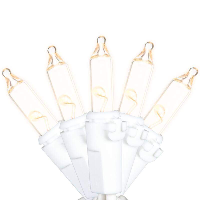 RetroGlo® 46.5' LED Chasing Lights, 140 Clear Bulbs, 16 Functions, Vintage Look