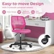 preview thumbnail 14 of 41, Height-adjustable Ergonomic Kids Desk Chair with Universal Casters-Blue