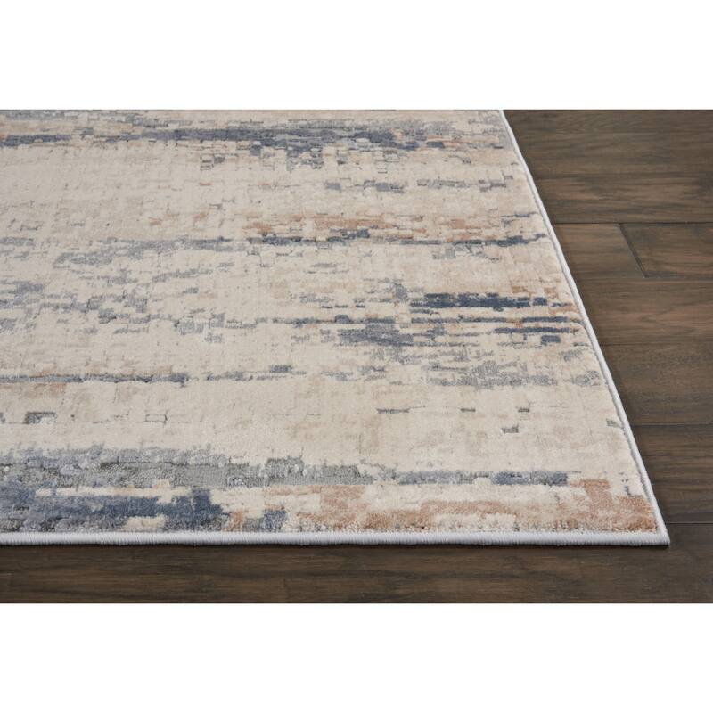 Rustic Textures Modern Country Abstract Area Rug
