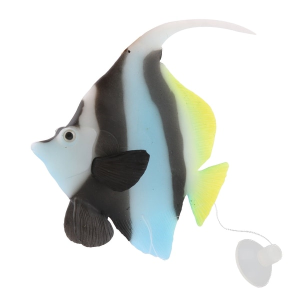 Shop Aquarium Glowing Effect Simulated Bannerfish Tropical ...