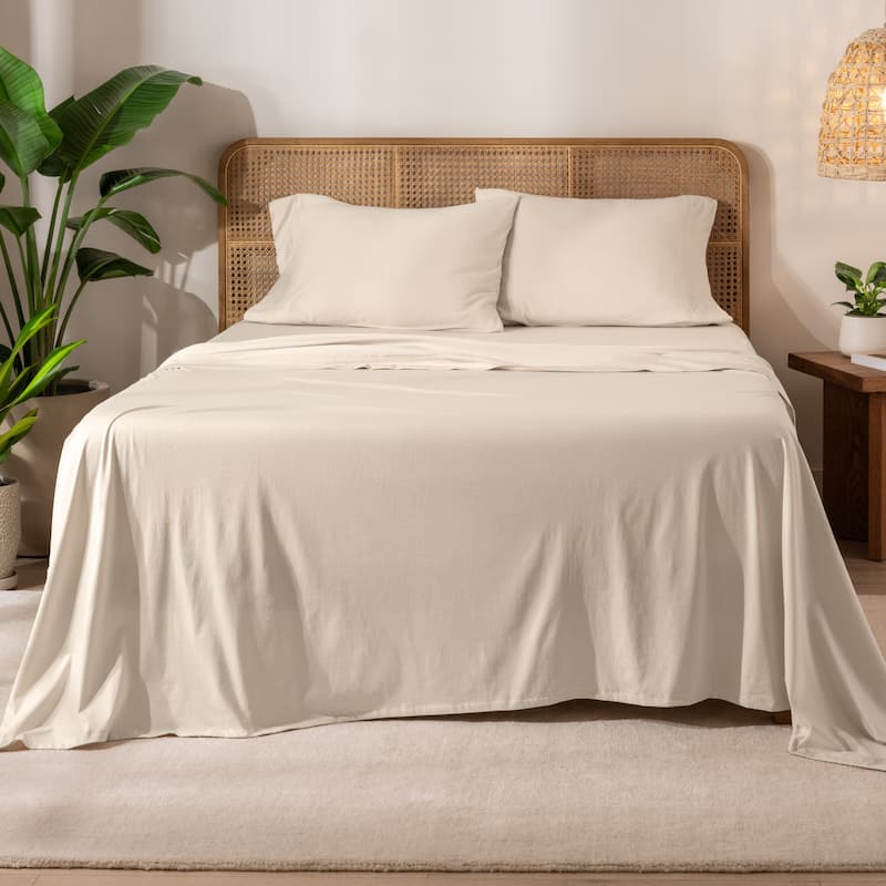 Bare Home Organic Cotton Jersey Sheet Set