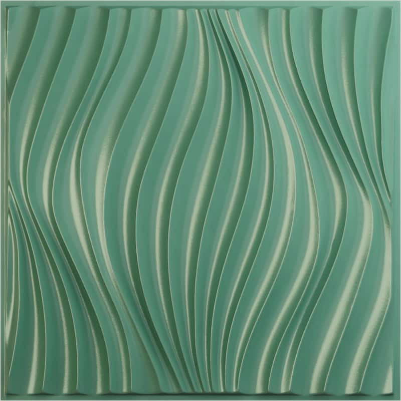 19 5/8"W x 19 5/8"H Billow EnduraWall Decorative 3D Wall Panel