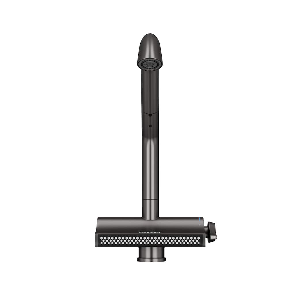 BN 5.0 Waterfall Pull Down Kitchen Faucet with Cold And Hot Modes, Gunblack Finished