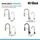 Thumbnail 175, Kraus Bolden 2-Function 1-Handle Commercial Pulldown Kitchen Faucet. Changes active main hero.