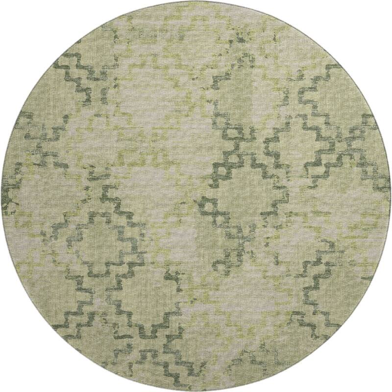 Premium Washable Super Soft Modern Trellis Mayfield Rug