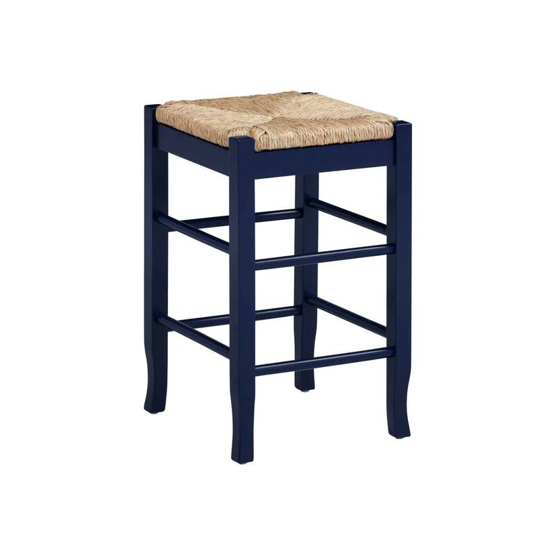 SQ Rush Backless Wood 24-inch Counter Stool