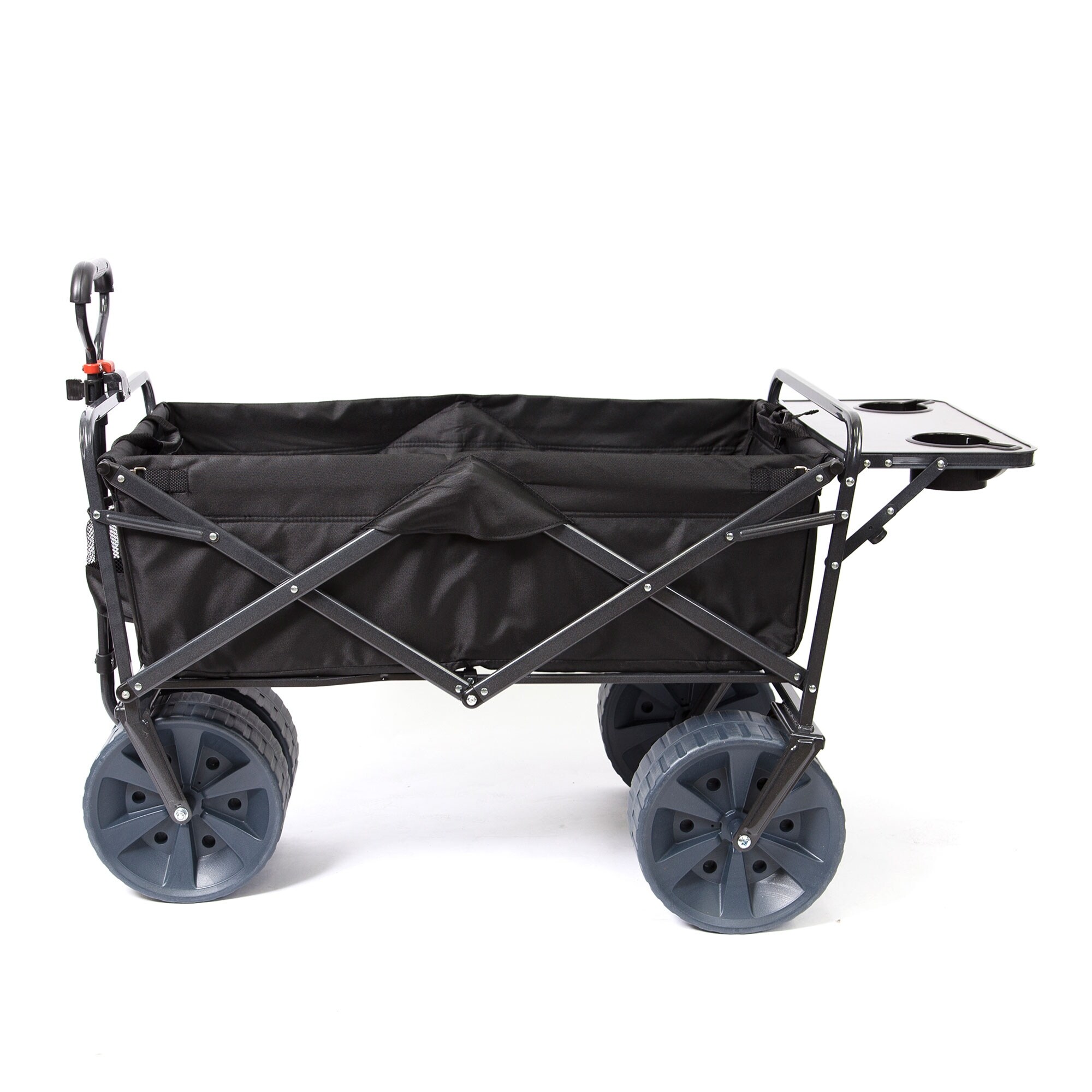 Open Box Seina Collapsible Utility Beach Wagon and Cart 2 Pack Green 