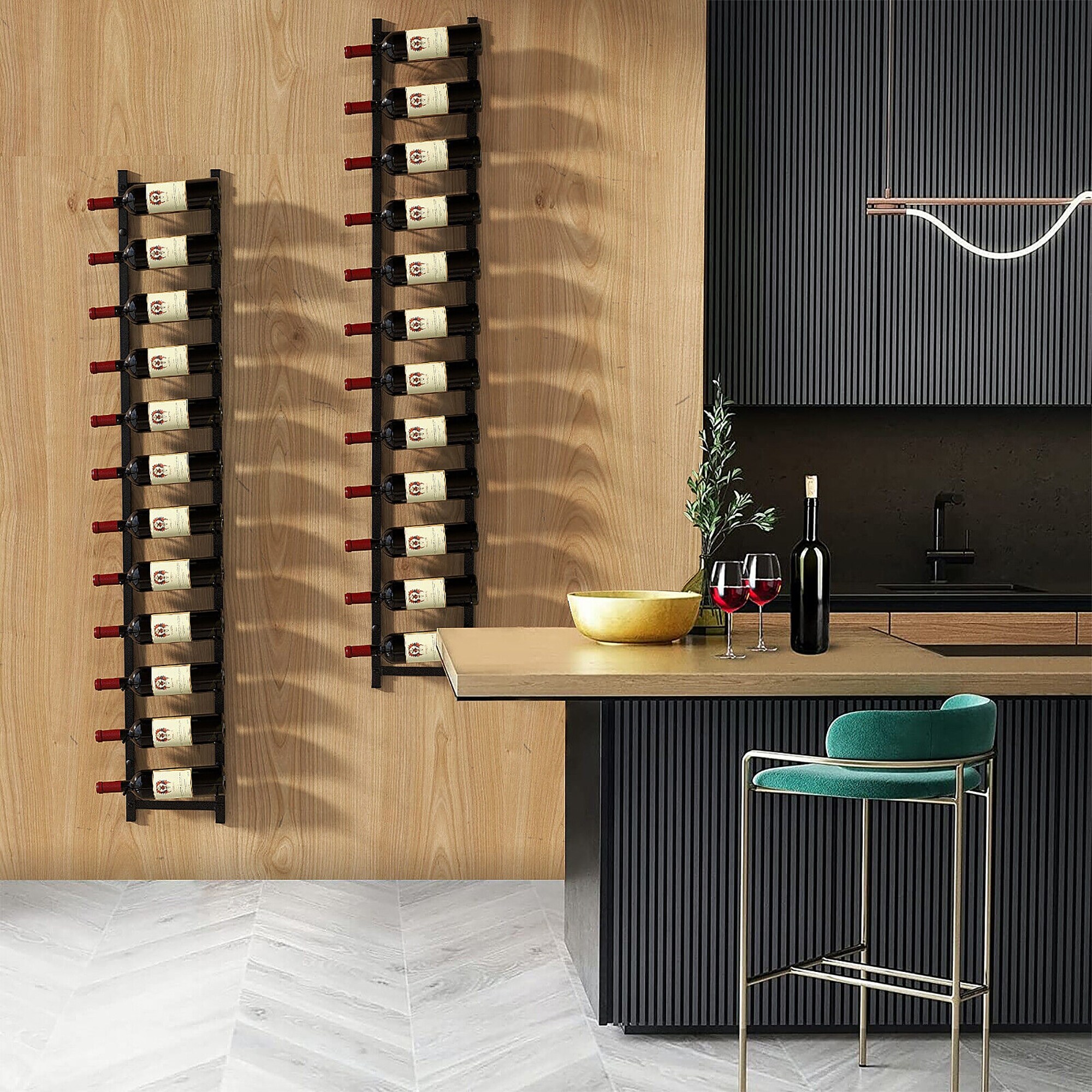 12 bottle wall wine rack on sale