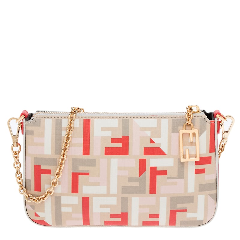 Fendi Baguette Pouch on Chain