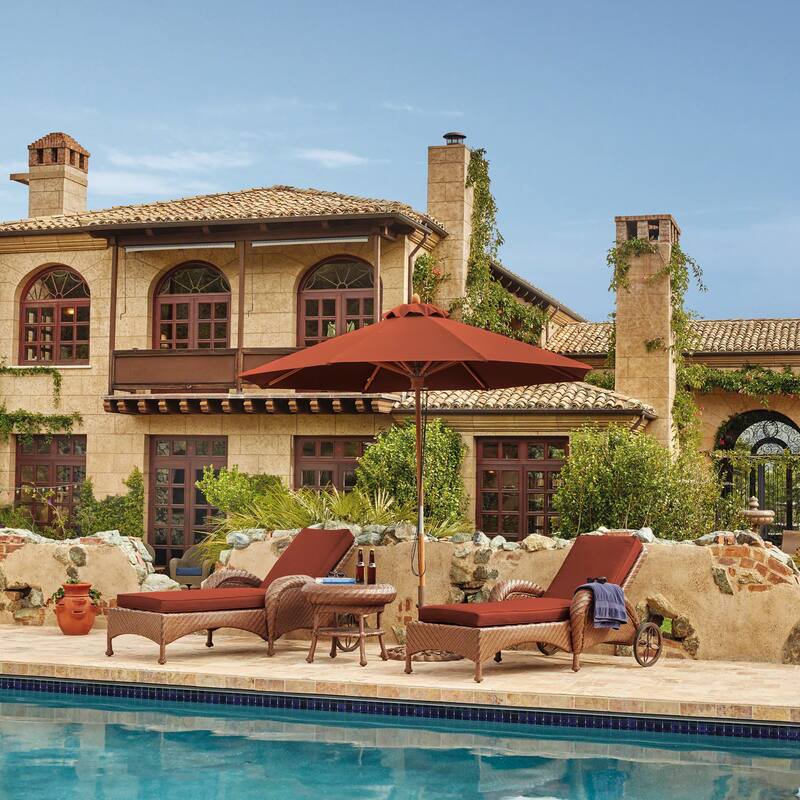 Classic Accessories Montlake Water-Resistant 74 x 23 x 3 Inch Patio Chaise Lounge Cushion