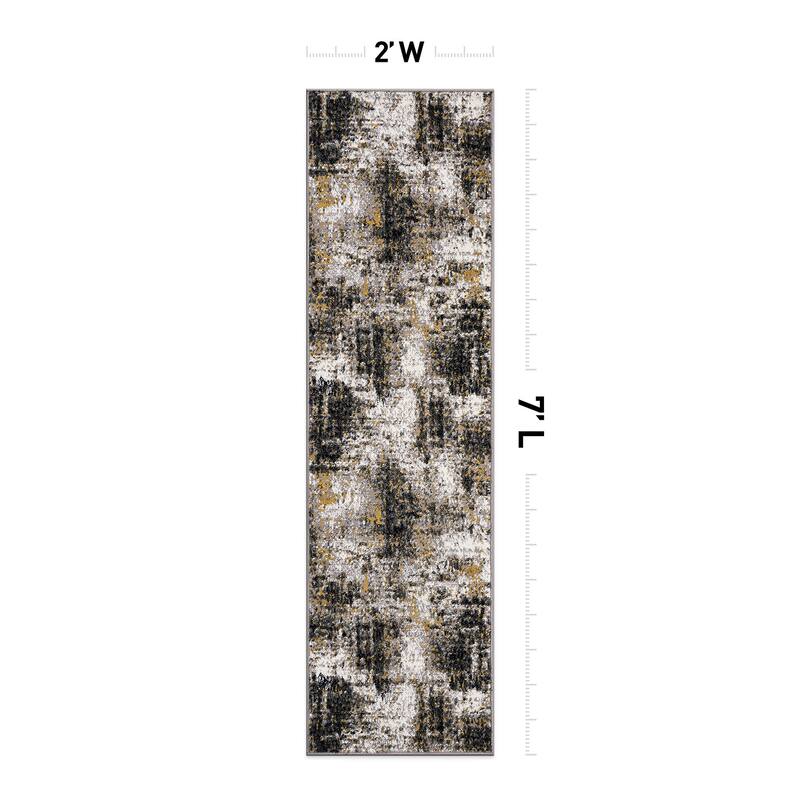 World Rug Gallery Adare Contemporary Abstract Area Rug