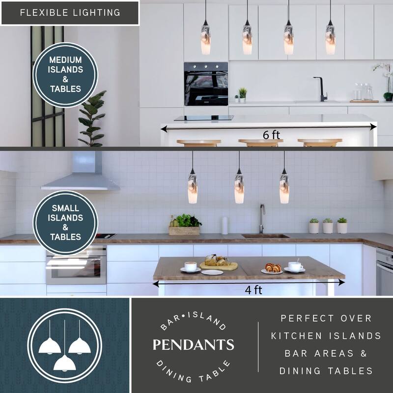Vaxcel Lighting Milano Single Light 4" Wide Pendant