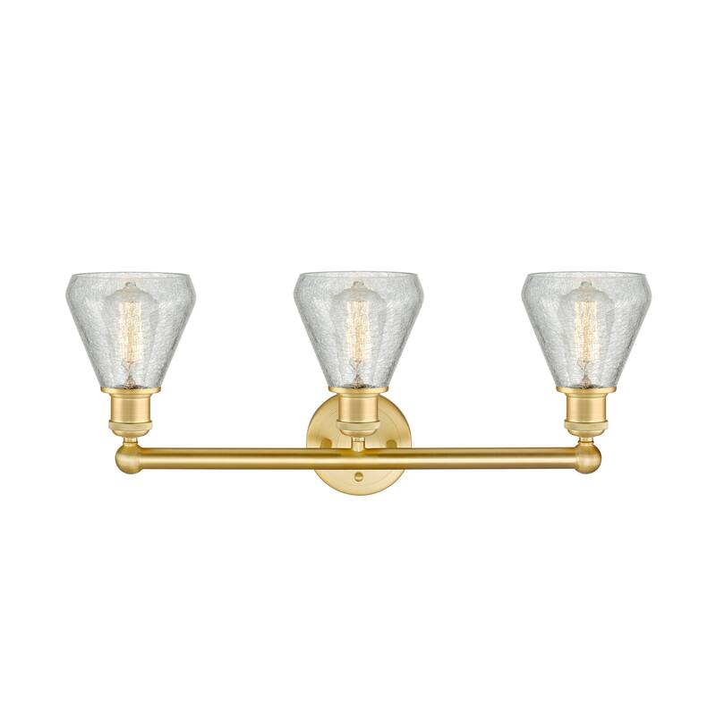 Innovations Lighting 616-3W-13-24 Conesus Vanity Conesus 3 Light 24"