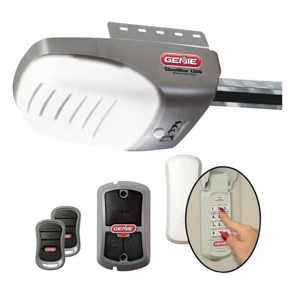 Shop Genie 37281v Garage Door Opener With 3 4 Hpc Dc Chain Overstock 29668998