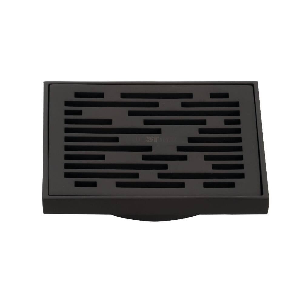 Kingston Brass Watercourse 4" Wide Transit Square Shower Drain