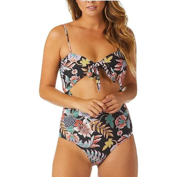 Shop Raisins Juniors Indo Bloom Puerto Vallarta Cheeky One Piece