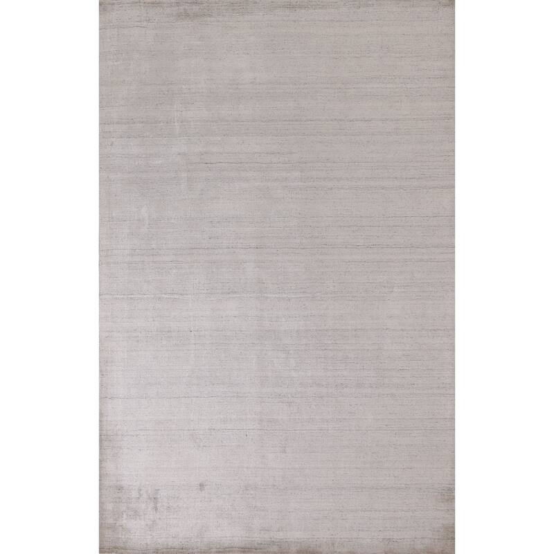 Hand Knotted Oriental 100% Wool Carpet Tribal Contemporary Beige & Ivories Gabbeh Area Rug - 5' 8'' X 5' 4''